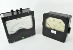 A Crompton Amperes unit together with an Everett Edgcumbe Volt meter,