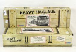 Two Corgi Heavy Haulage series 1:50 scale model vehicles,