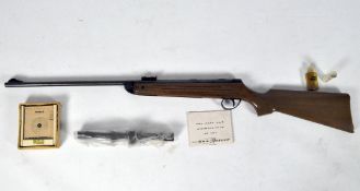 BSA meteor air rifle, in original box,