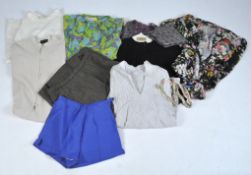 A collection of vintage clothes to include a 1960's Peter Barron London mini dress,