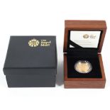 A gold sovereign 500th anniversary proof , 1489-1989,