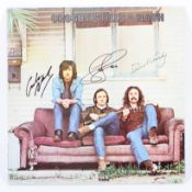 A signed Crosby, Stills & Nash LP, Atlantic, 1969,