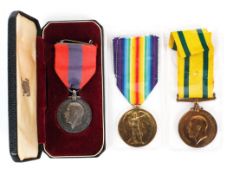 Three George V WWI medals