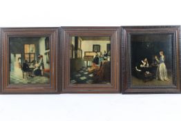 Three prints after Dutch Old Masters,