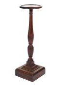 A Georgian mahogany jardiniere stand,