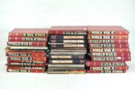 A large quantity of WWII magazines and similar, the majority stored within 'World War II' albums,