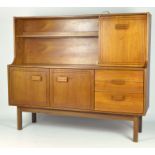 An Alfred Cox teak sideboard, circa 1960,