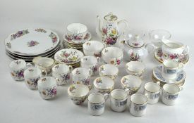 A collection of 20th century ceramic items to include include Royal Crown Derby and Adderley