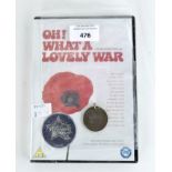 A special edition 'Oh What a Lovely War' DVD and silver medallion