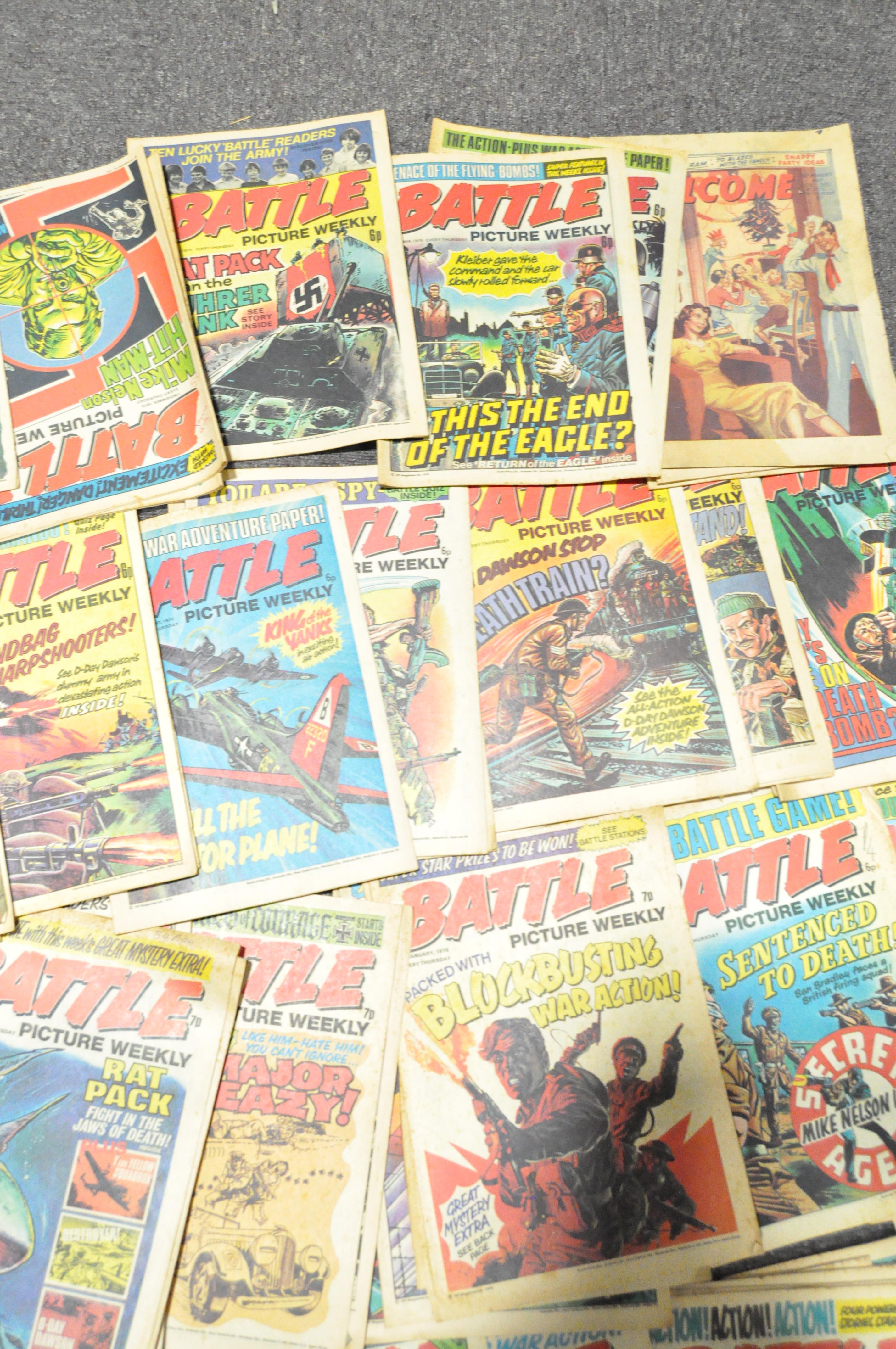 A collection of vintage comic books, including Battle and Dandy, - Image 7 of 8