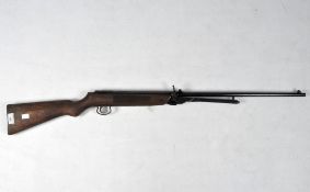 A vintage Webley & Scott mark III air rifle,