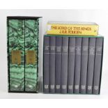 The Lord of the Rings, by J R R Tolkein, hardback, together with two folios,
