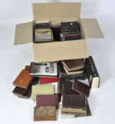 A quantity of books, including 19th century volumes: Elements of Morality, Lorna Doone, Byron,