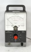 A portable Daystrom RMS volts and valve millivolt meter, model AV-3U,