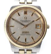 A vintage gents Omega constellation automatic wristwatch,