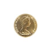 An Isle of Man 1973 Gold Sovereign 8.0g.