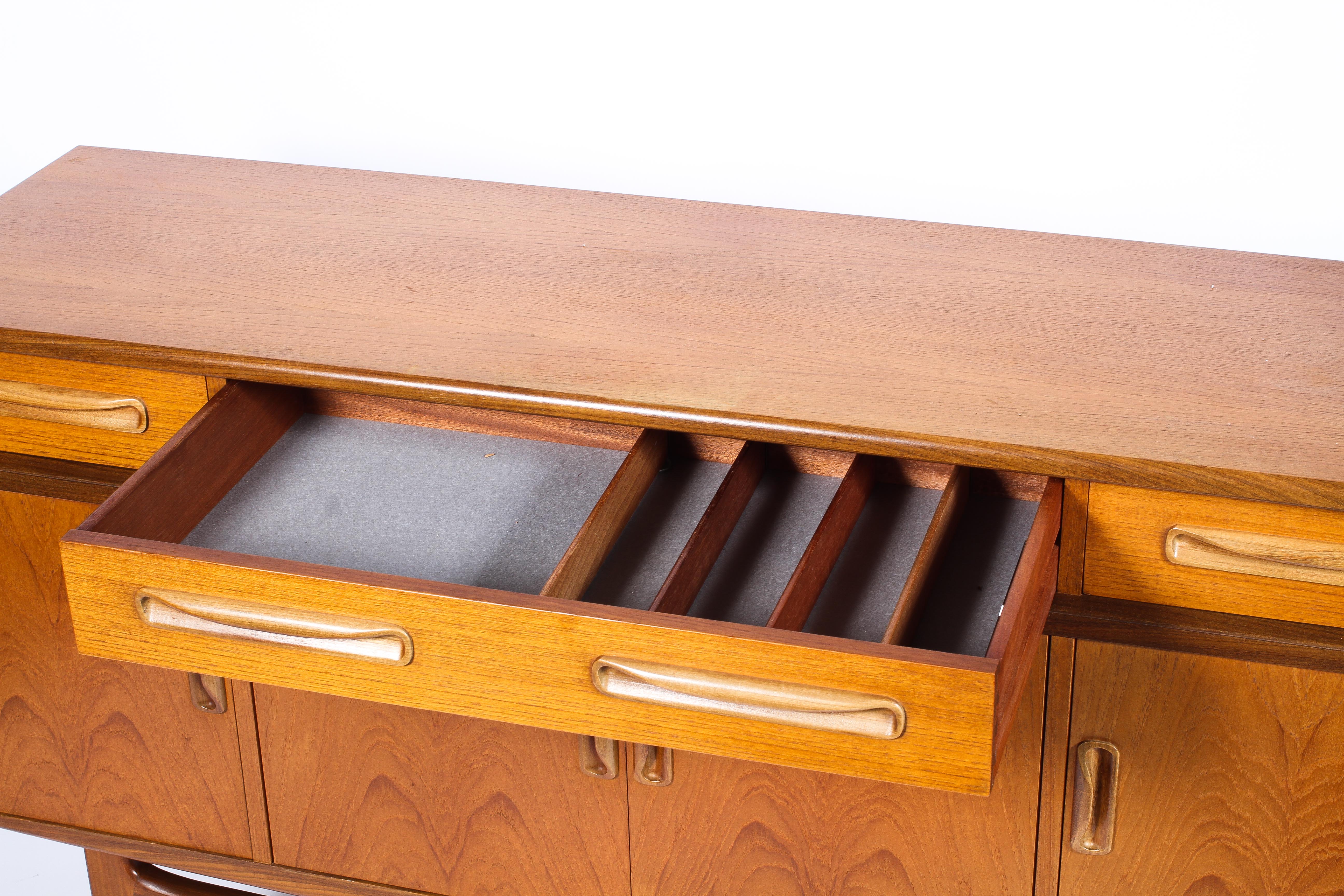 A mid-century G-Plan teak sideboard, - Image 2 of 3