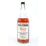 A single bottle of 5 year old Old Crow Kentucky straight Bourbon whiskey, 86 proof 43 gl,