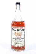 A single bottle of 5 year old Old Crow Kentucky straight Bourbon whiskey, 86 proof 43 gl,