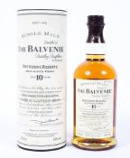 Balvenie, single malt aged 10 years Founders Reserve whisky, 70 cl, 40% Vol,