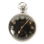 A Rolex British military pocket watch, GS Mk II, A137K, caliber 540,