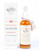 Whisky. Specially Selected Lagavulin Pure Islay Malt Scotch Whisky Aged 12 Years