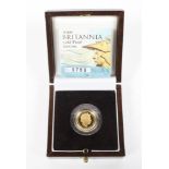 A 2006 Britannia Gold proof £10 coin.