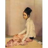 After Sir Gerald Kellly (1879-1972), a vintage print of Saw Ohn Nyun, Princess of Burma,