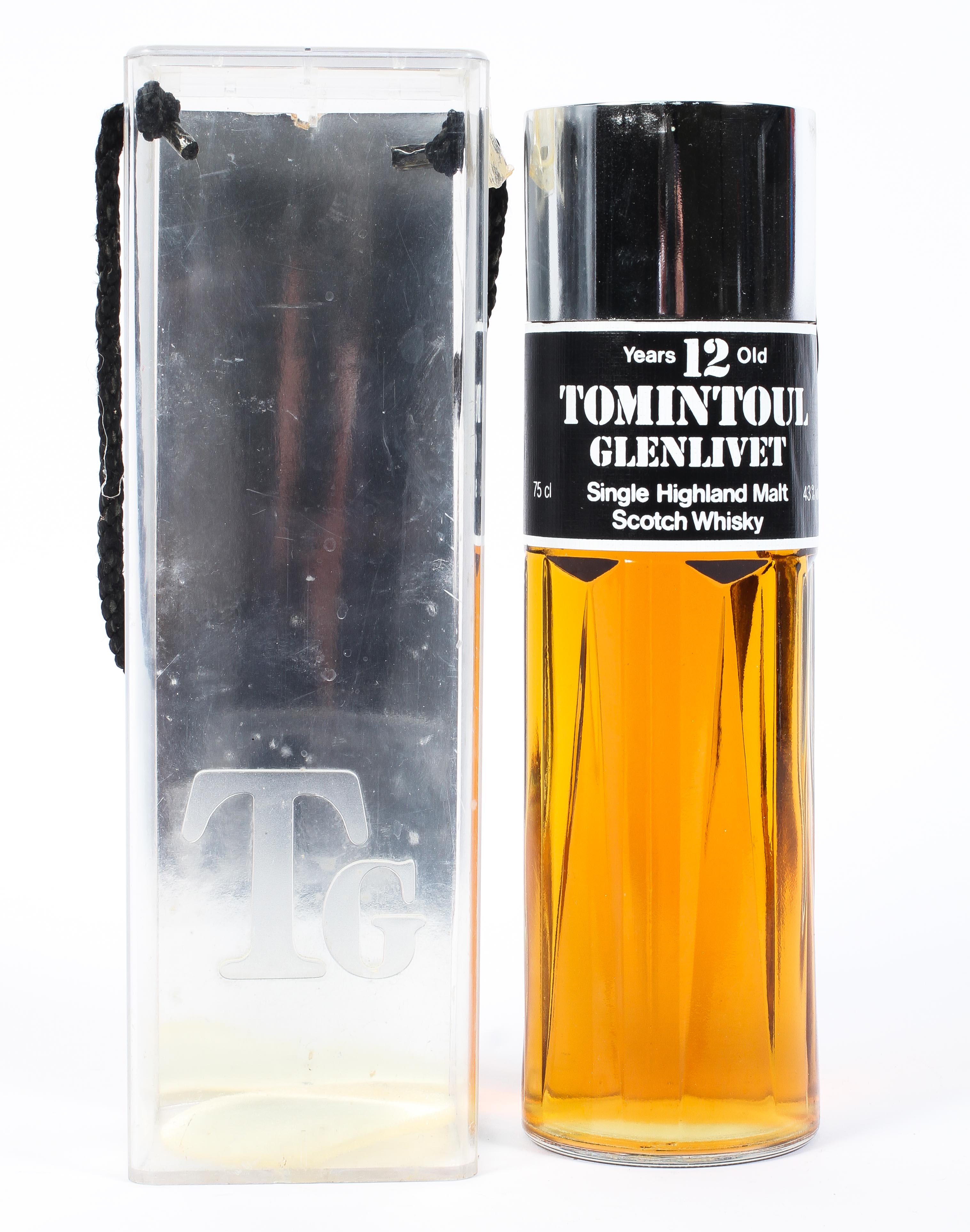 Tomintouil Glenlivet 12 year old single Highland malt Scotch whisky, 75 cl, 43% Vol,