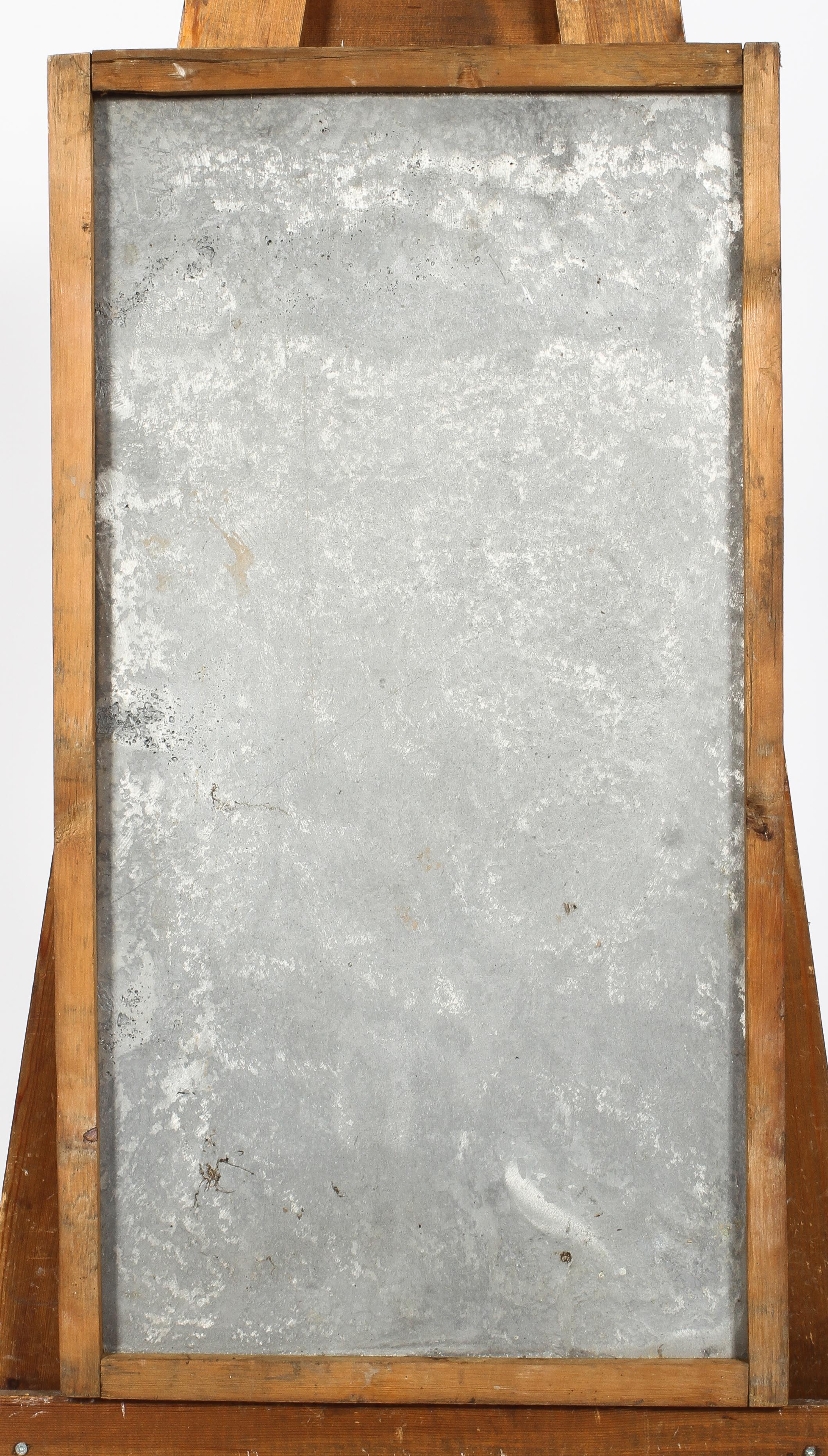 An abstract cast concrete decorative panel, 20th century, incised DB to reverse, - Image 3 of 3