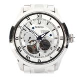 A modern gents Bulova automatic wristwatch,