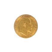 An Edward VII half sovereign 1906. 4g.