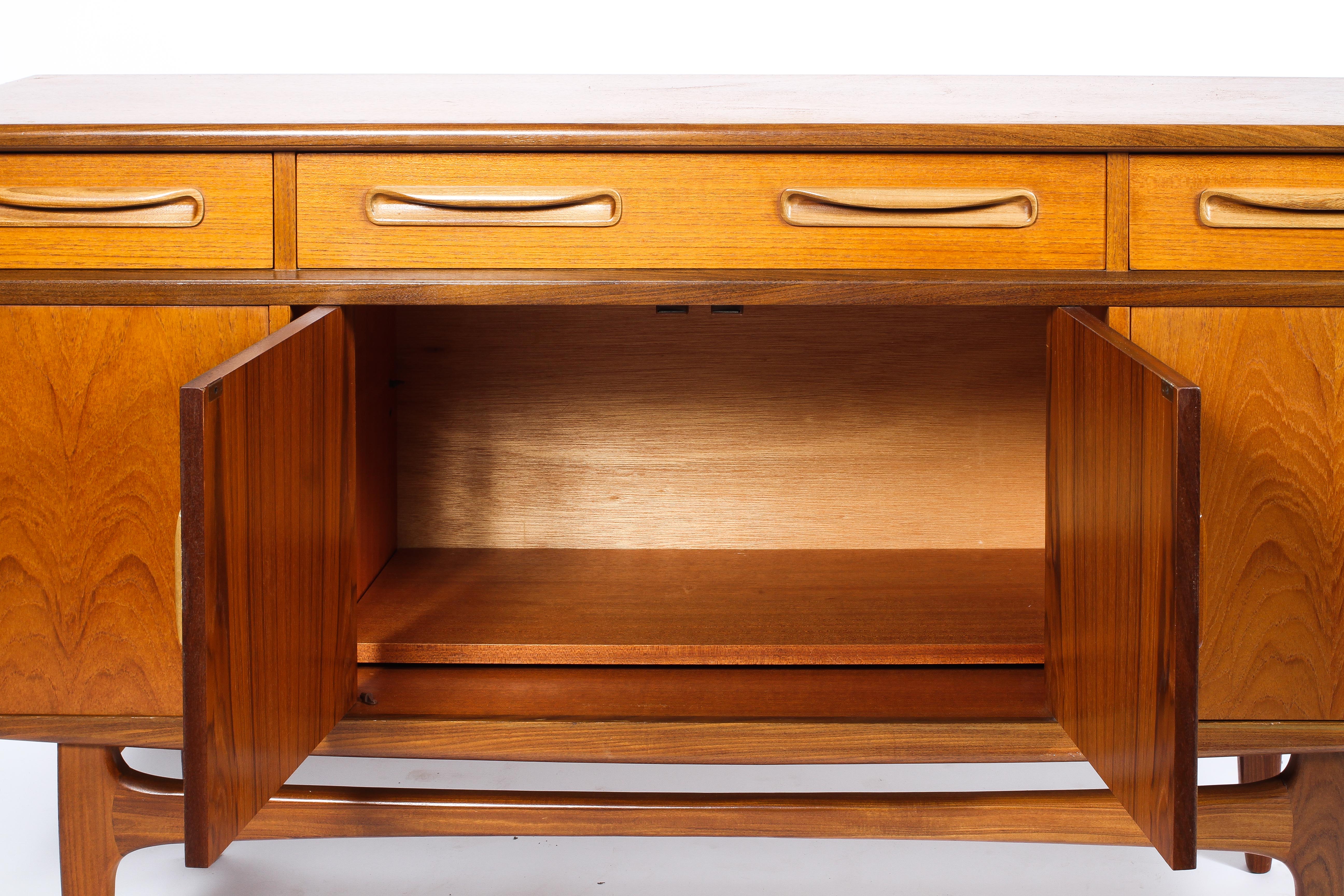 A mid-century G-Plan teak sideboard, - Image 3 of 3