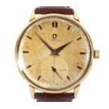 A vintage Omega oversized gents wristwatch, re 2391/2, caliber 265,
