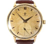 A vintage Omega oversized gents wristwatch, re 2391/2, caliber 265,