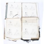 Assorted 19th century portrait engravings,