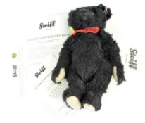 A limited edition black mohair Steiff 'Titanic Centenary' bear