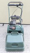 An Atco Balmoral 14s petrol cylinder lawn mower