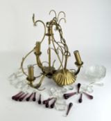 A Laura Ashley chandelier,