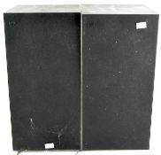 A pair of Bang & Olufsen Beovoc 2702 speakers, in wooden cases,