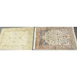 Two 20th century Eastern style rugs,