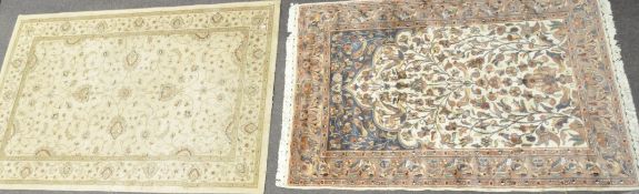 Two 20th century Eastern style rugs,