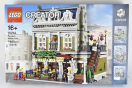 A Lego Creator set, 'Parisian Restaurant' 10243, in the original box,