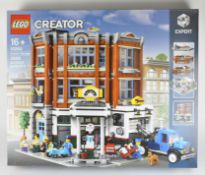 A Lego set, 'Corner Garage' 10264, in the original box,