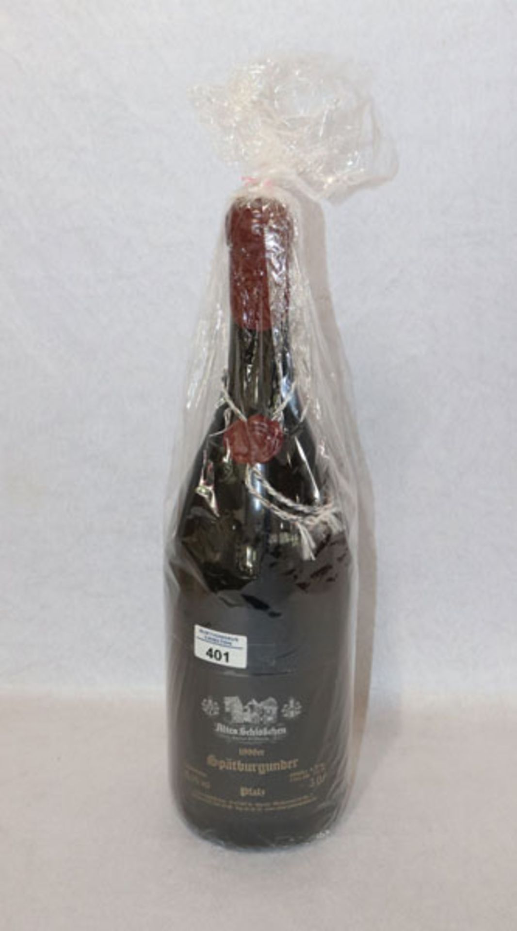 Weinflasche, Spätburgunder 1998, Pfalz, 3 Liter