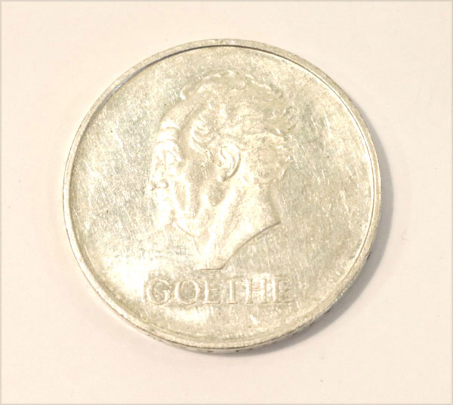 3 Silber Reichsmark Goethe 1932, ss/vz