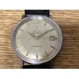 A gent's stainless steel Omega Constellation Automatic Chronometer wrist watch, with date indicator,