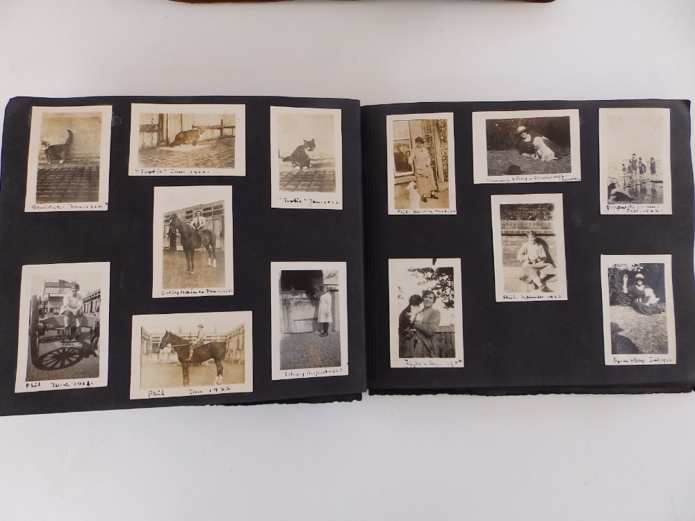 An early 20thC photo album showing Women's Land Army at work, circa 1917, two smaller albums - Image 9 of 10