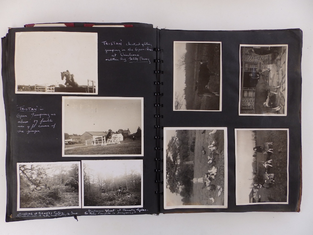 An early 20thC photo album showing Women's Land Army at work, circa 1917, two smaller albums - Image 5 of 10