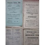 COLLECTION OF VINTAGE NON LEAGUE PROGRAMMES X 25